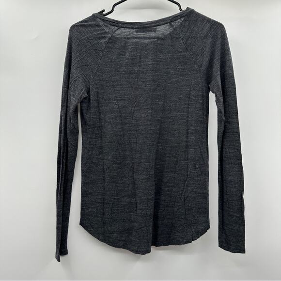 Vince Heather Gray‎ Long Sleeve Pullover Lightweight Sweater Size XS - Picture 4 of 11